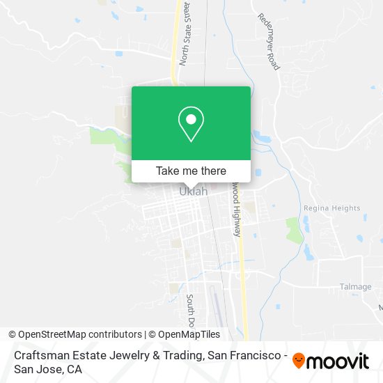 Craftsman Estate Jewelry & Trading map