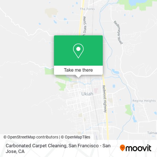 Carbonated Carpet Cleaning map