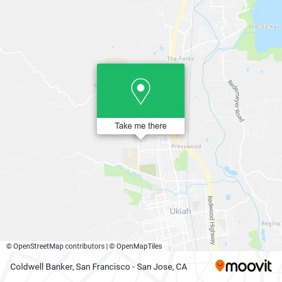 Coldwell Banker map