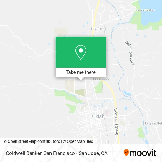 Coldwell Banker map