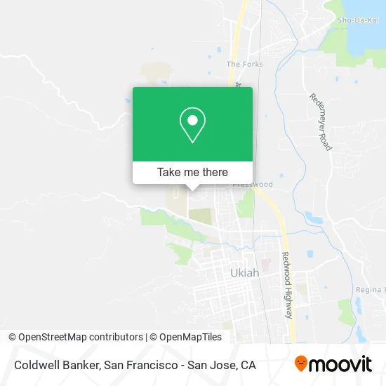 Coldwell Banker map