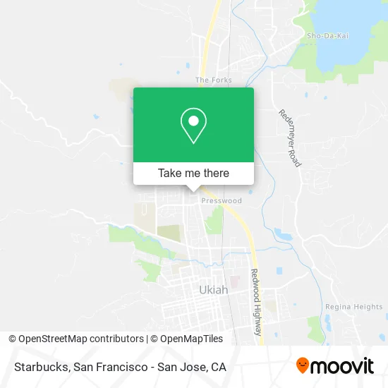 Starbucks map