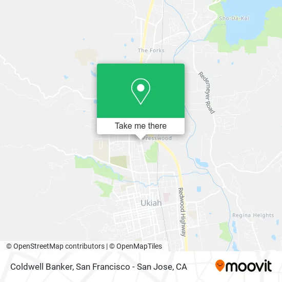 Coldwell Banker map