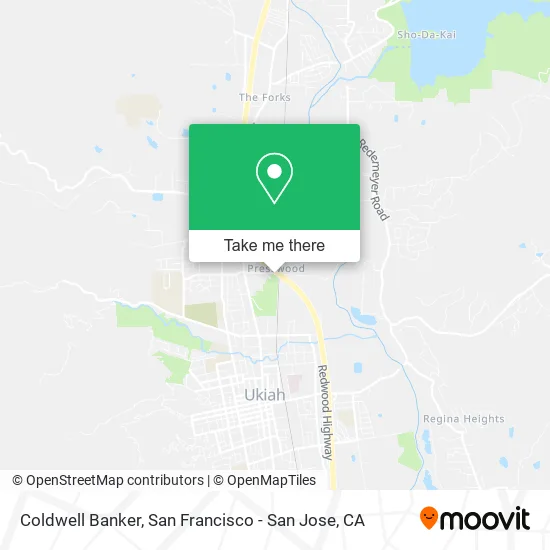 Coldwell Banker map