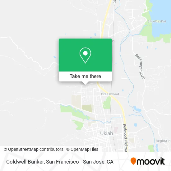 Coldwell Banker map