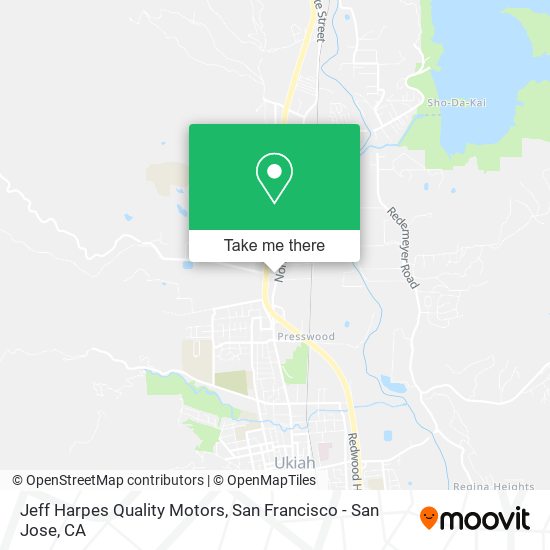 Jeff Harpes Quality Motors map