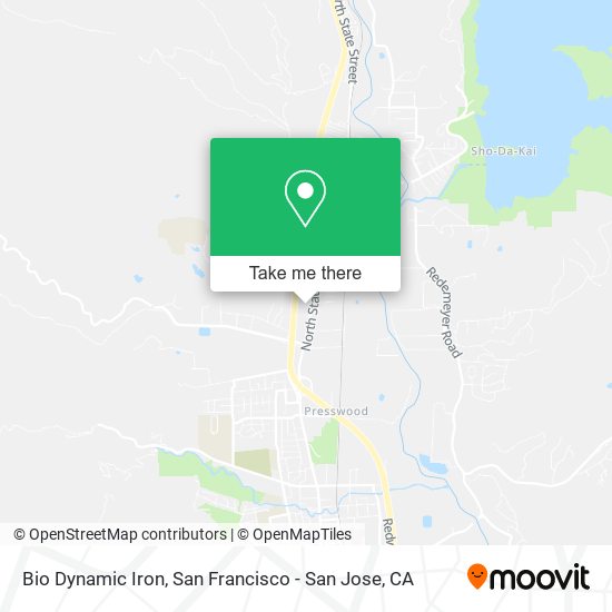 Mapa de Bio Dynamic Iron
