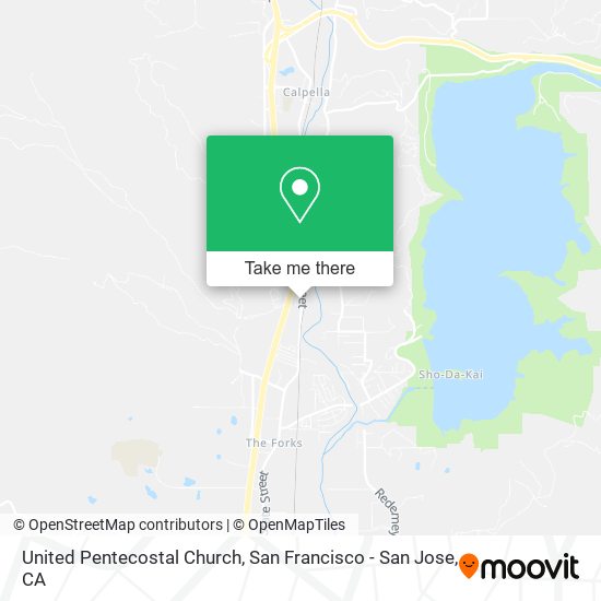 United Pentecostal Church map