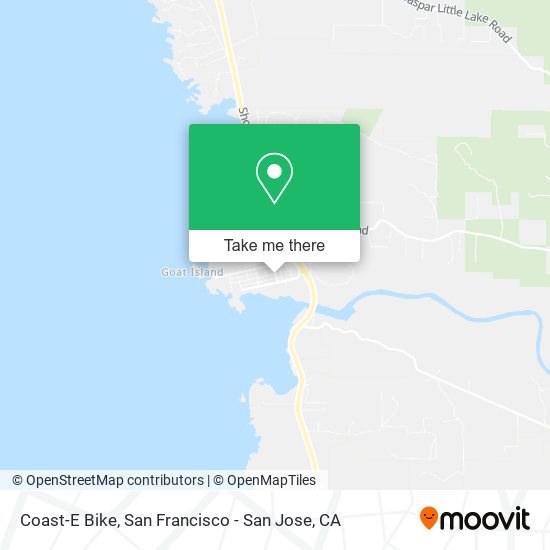 Coast-E Bike map