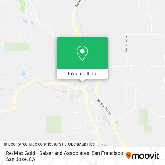 Mapa de Re / Max Gold - Selzer and Associates