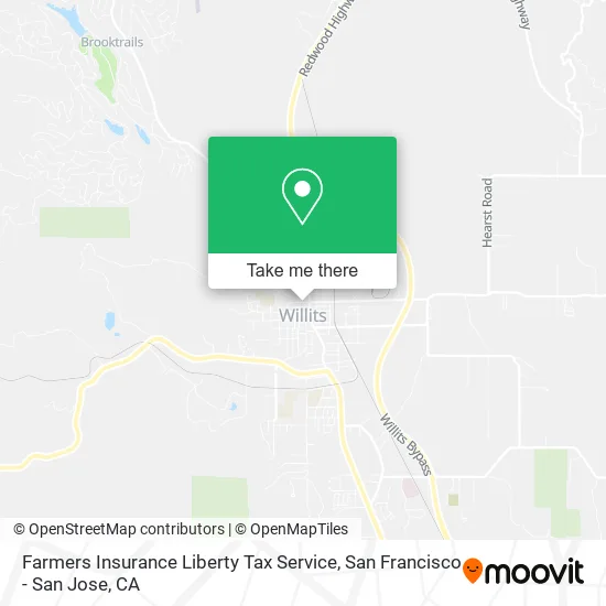 Farmers Insurance Liberty Tax Service map