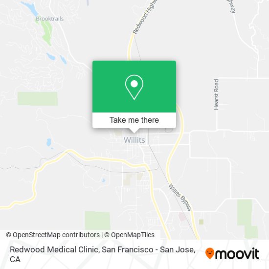 Redwood Medical Clinic map