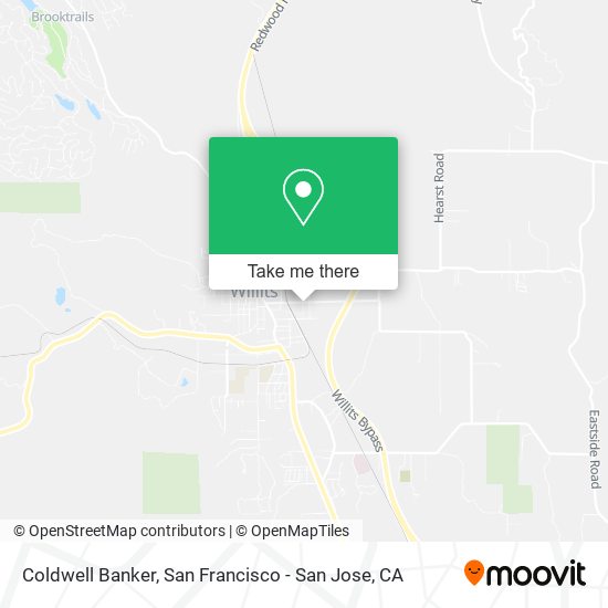 Mapa de Coldwell Banker