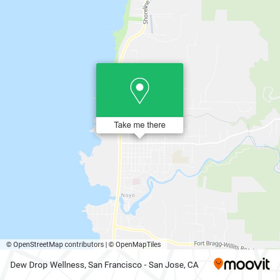 Mapa de Dew Drop Wellness