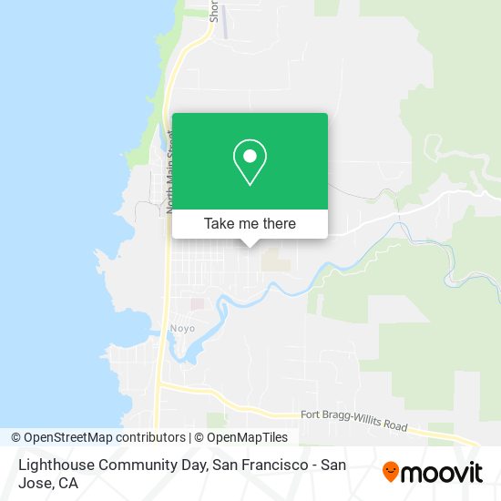 Lighthouse Community Day map