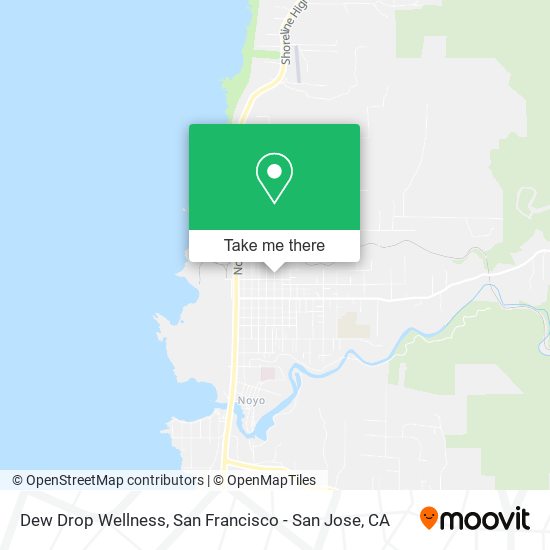 Dew Drop Wellness map