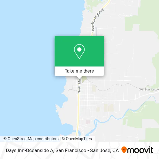 Days Inn-Oceanside A map