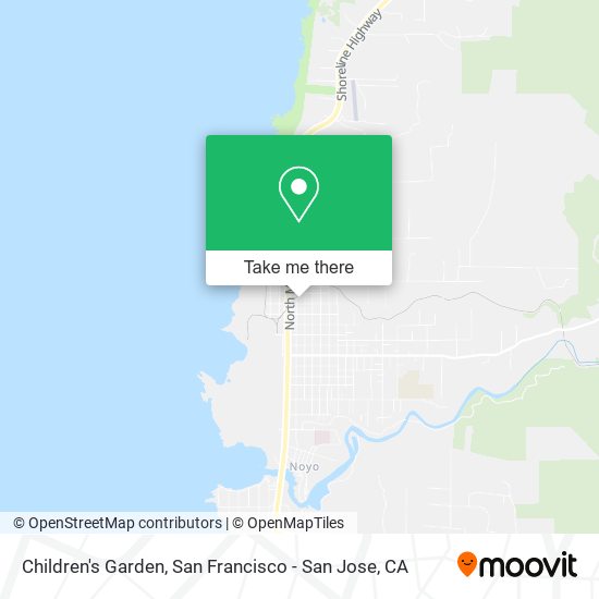 Children's Garden map