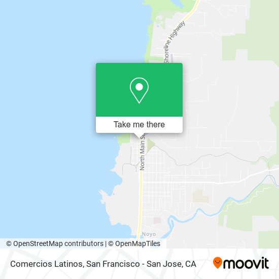 Comercios Latinos map