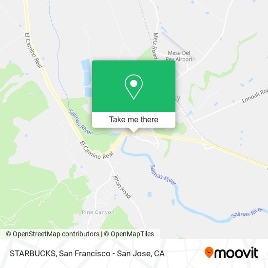 Mapa de STARBUCKS