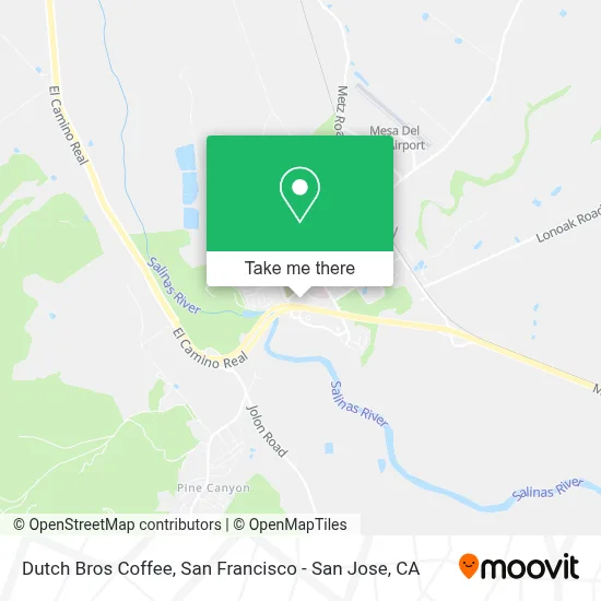 Dutch Bros Coffee map