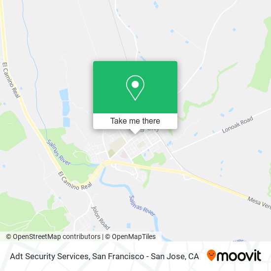 Adt Security Services map