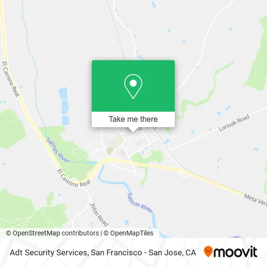 Adt Security Services map