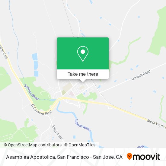 Asamblea Apostolica map