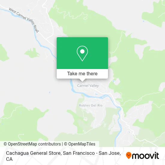 Cachagua General Store map