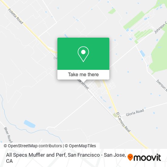 All Specs Muffler and Perf map