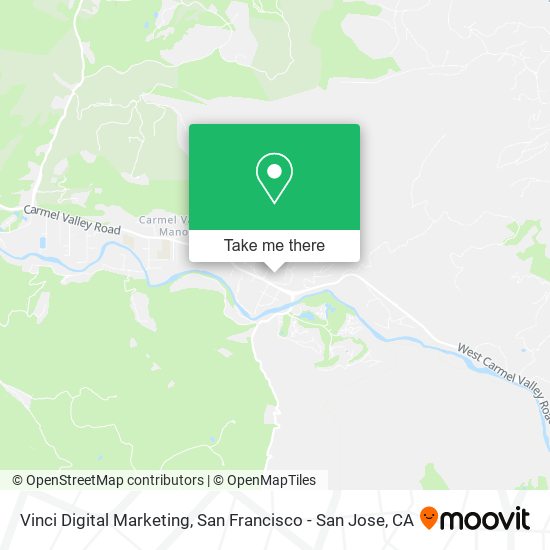 Mapa de Vinci Digital Marketing