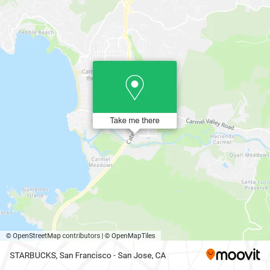 STARBUCKS map