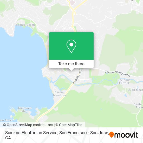 Mapa de Suickas Electrician Service