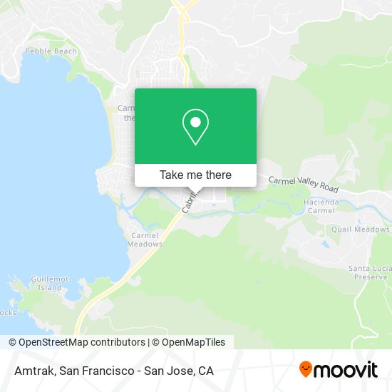 Mapa de Amtrak