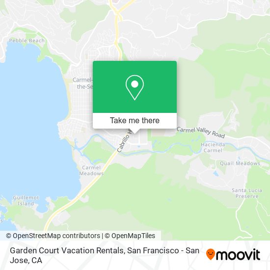 Garden Court Vacation Rentals map