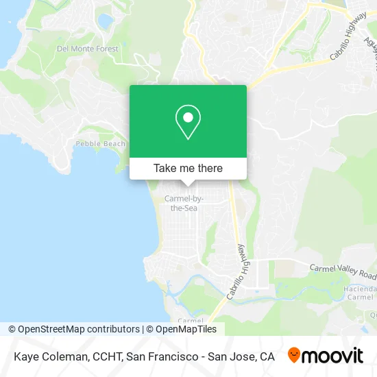 Mapa de Kaye Coleman, CCHT