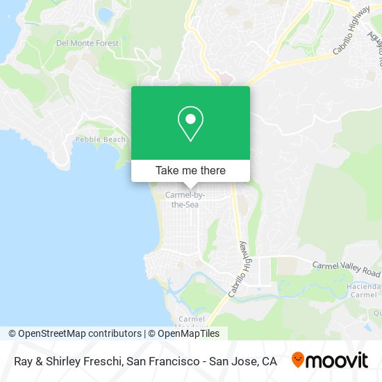 Mapa de Ray & Shirley Freschi