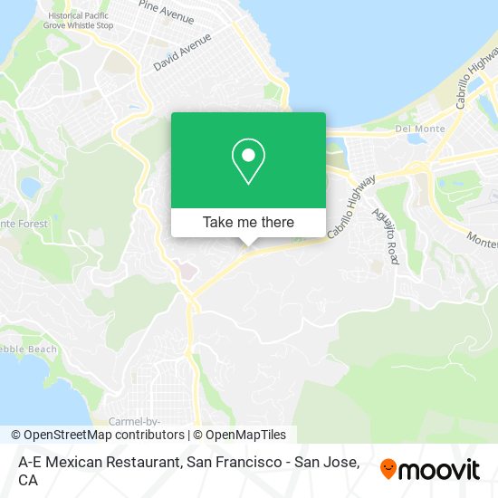 A-E Mexican Restaurant map