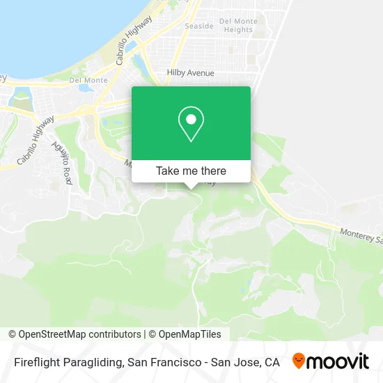 Fireflight Paragliding map