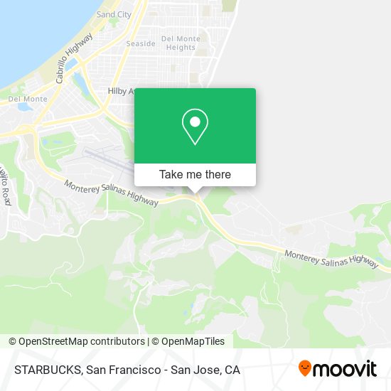 STARBUCKS map