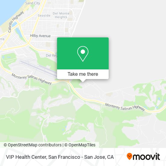 VIP Health Center map