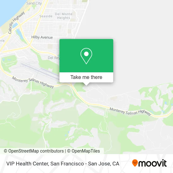 VIP Health Center map
