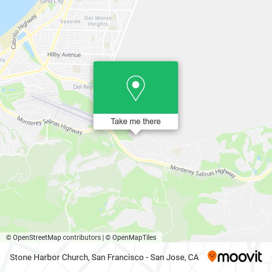 Stone Harbor Church map