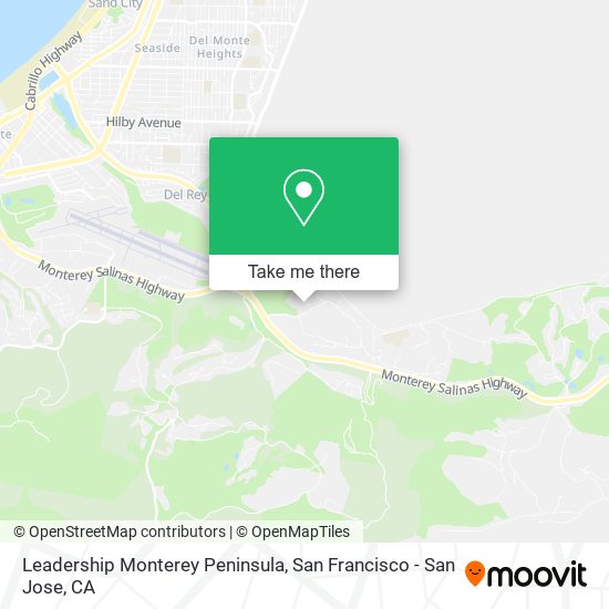 Leadership Monterey Peninsula map