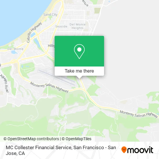 MC Collester Financial Service map