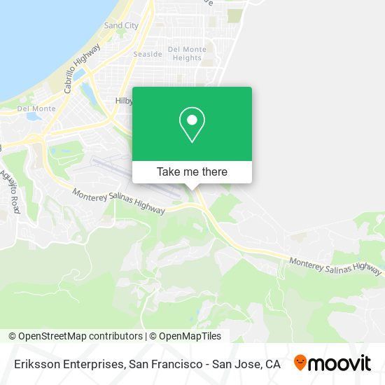 Eriksson Enterprises map