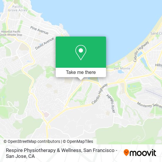 Respire Physiotherapy & Wellness map