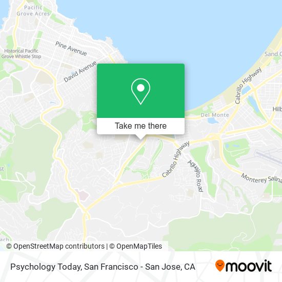 Mapa de Psychology Today