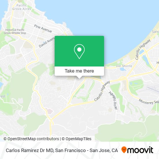 Carlos Ramirez Dr MD map