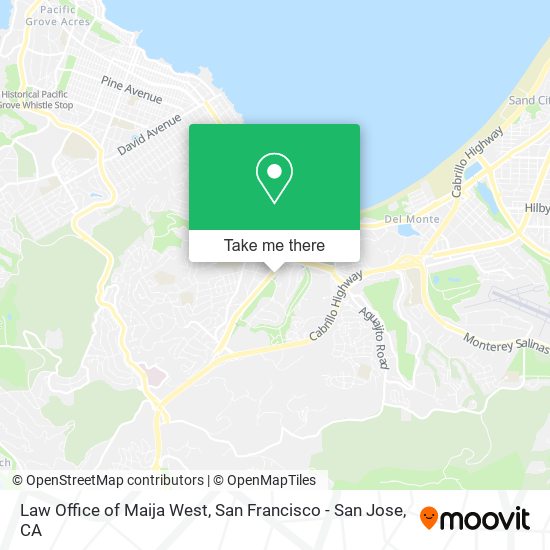 Mapa de Law Office of Maija West